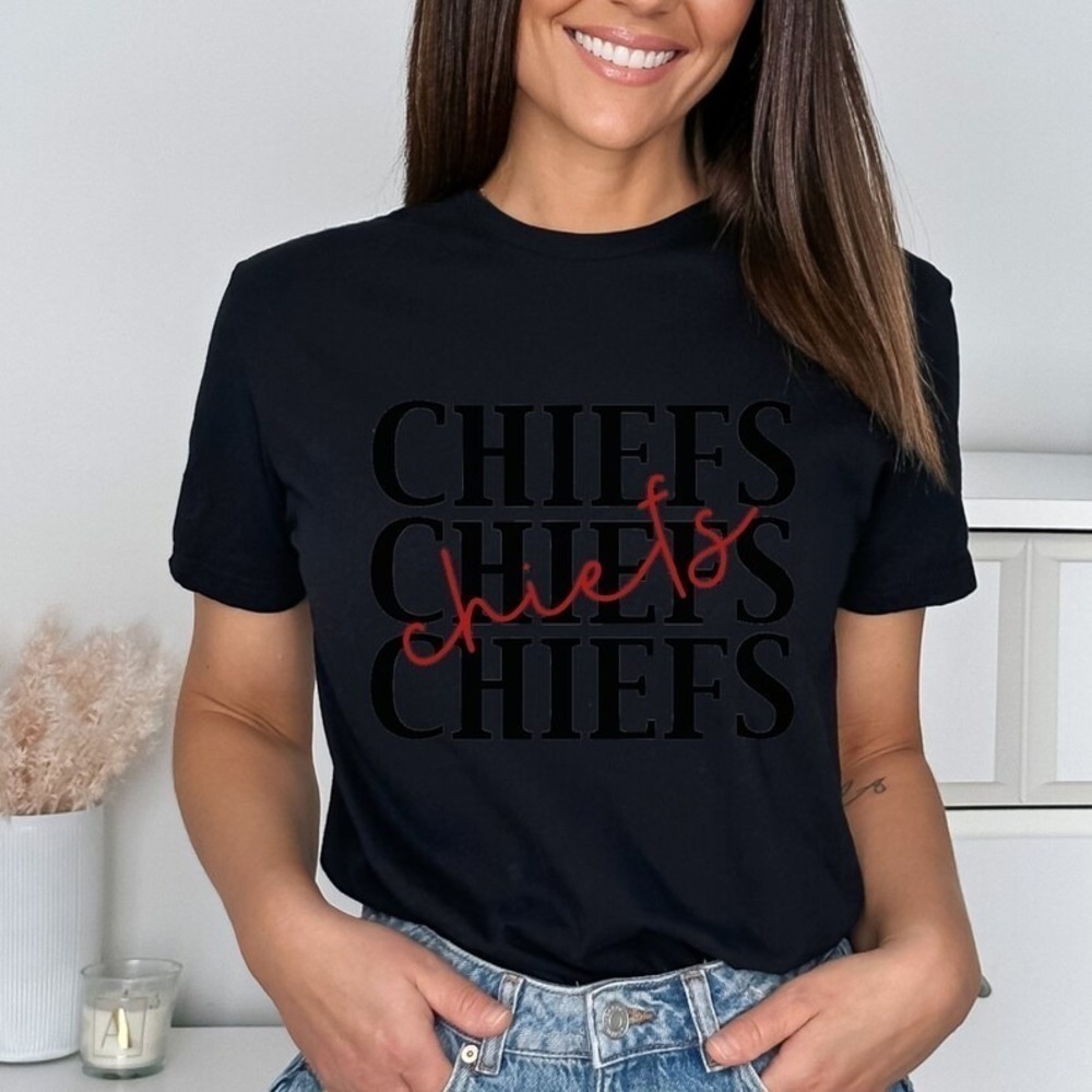Kc Chiefs Shirt Kansas City Tshirt Football Shirt Chiefs Shirt